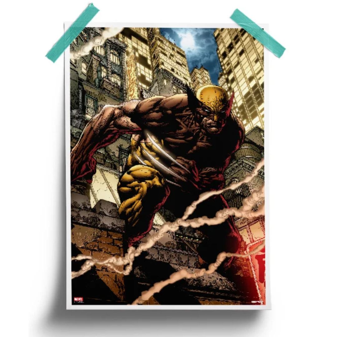 Enemy Of The State - Marvel Official Poster -Redwolf - India - www.superherotoystore.com