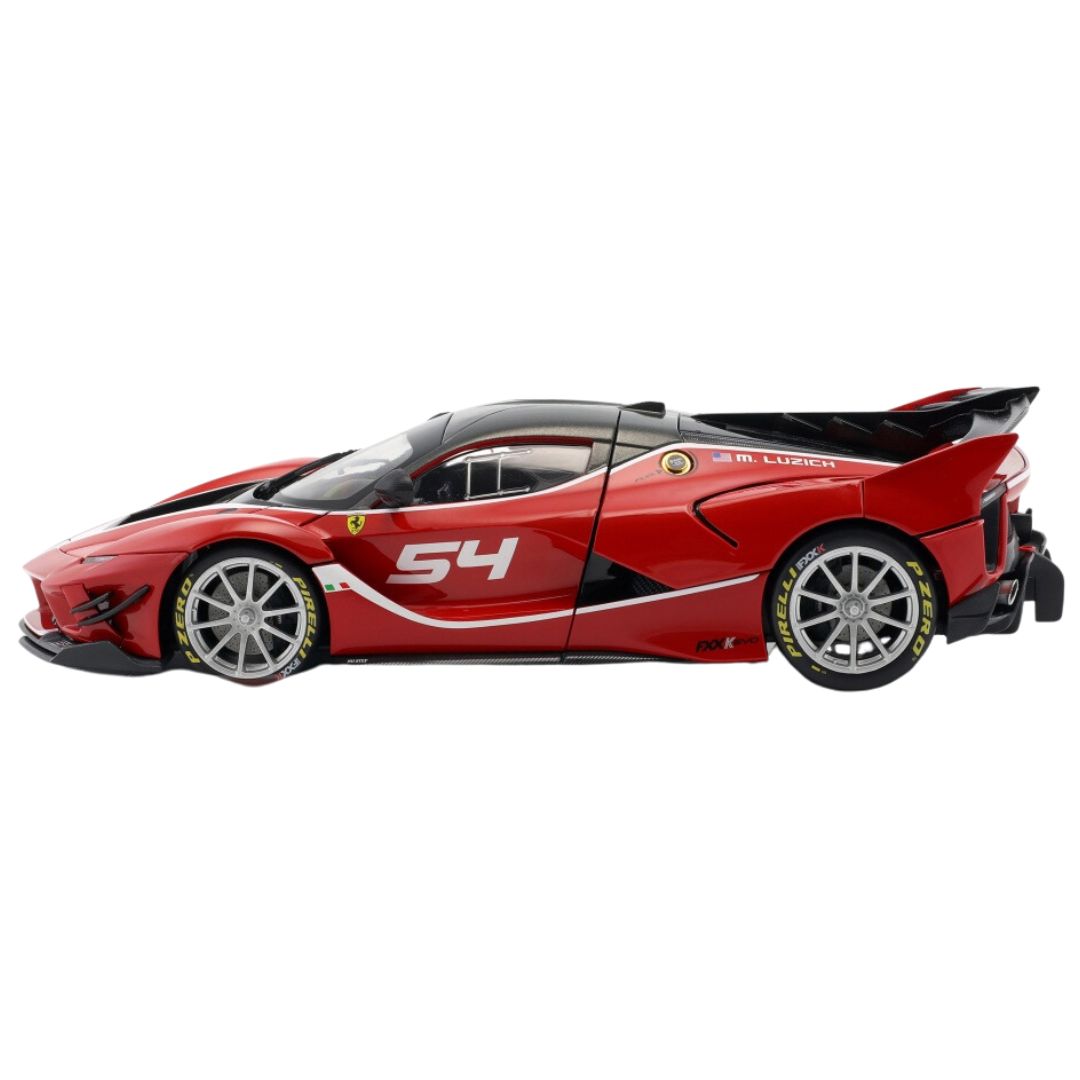 Signature Series Red Ferrari FXX K Evo 1:18 Scale Die-Cast Car by Bburago -Bburago - India - www.superherotoystore.com