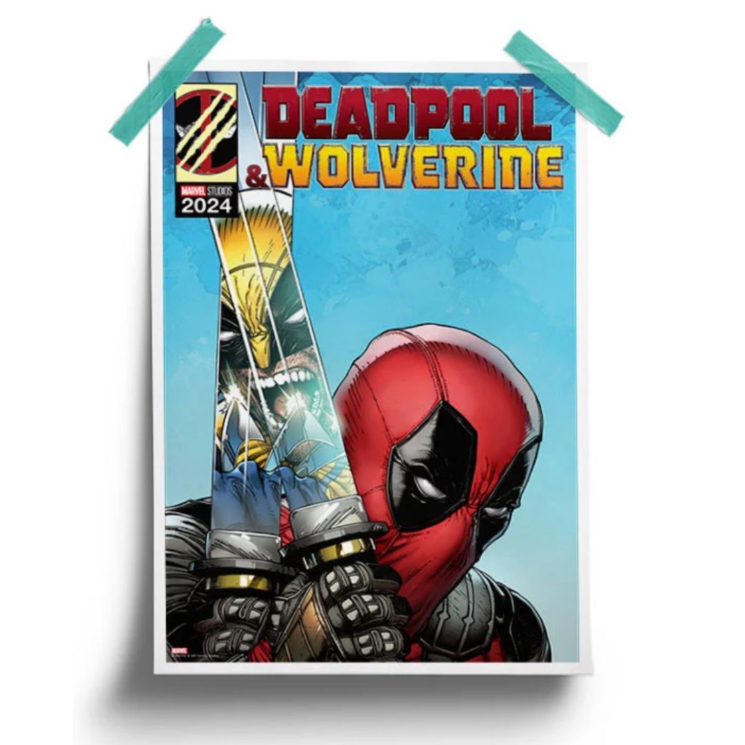 Deadpool: Mutant Clash - Marvel Official Poster -Redwolf - India - www.superherotoystore.com