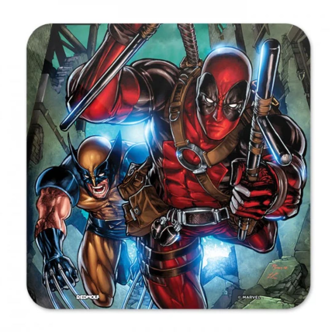 Mutant Team - Marvel Official Coaster -Redwolf - India - www.superherotoystore.com