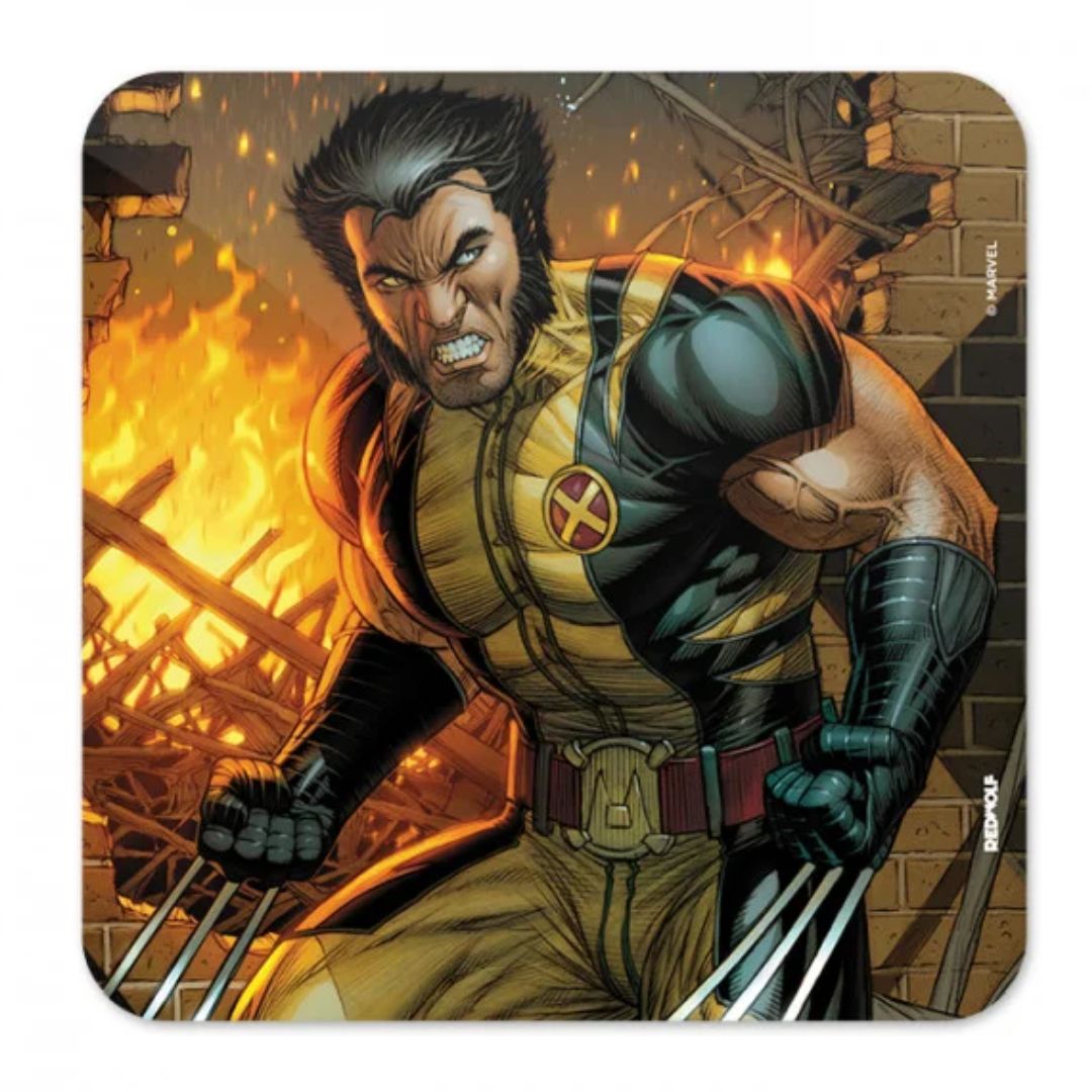 Team X Wolverine - Marvel Official Coaster -Redwolf - India - www.superherotoystore.com