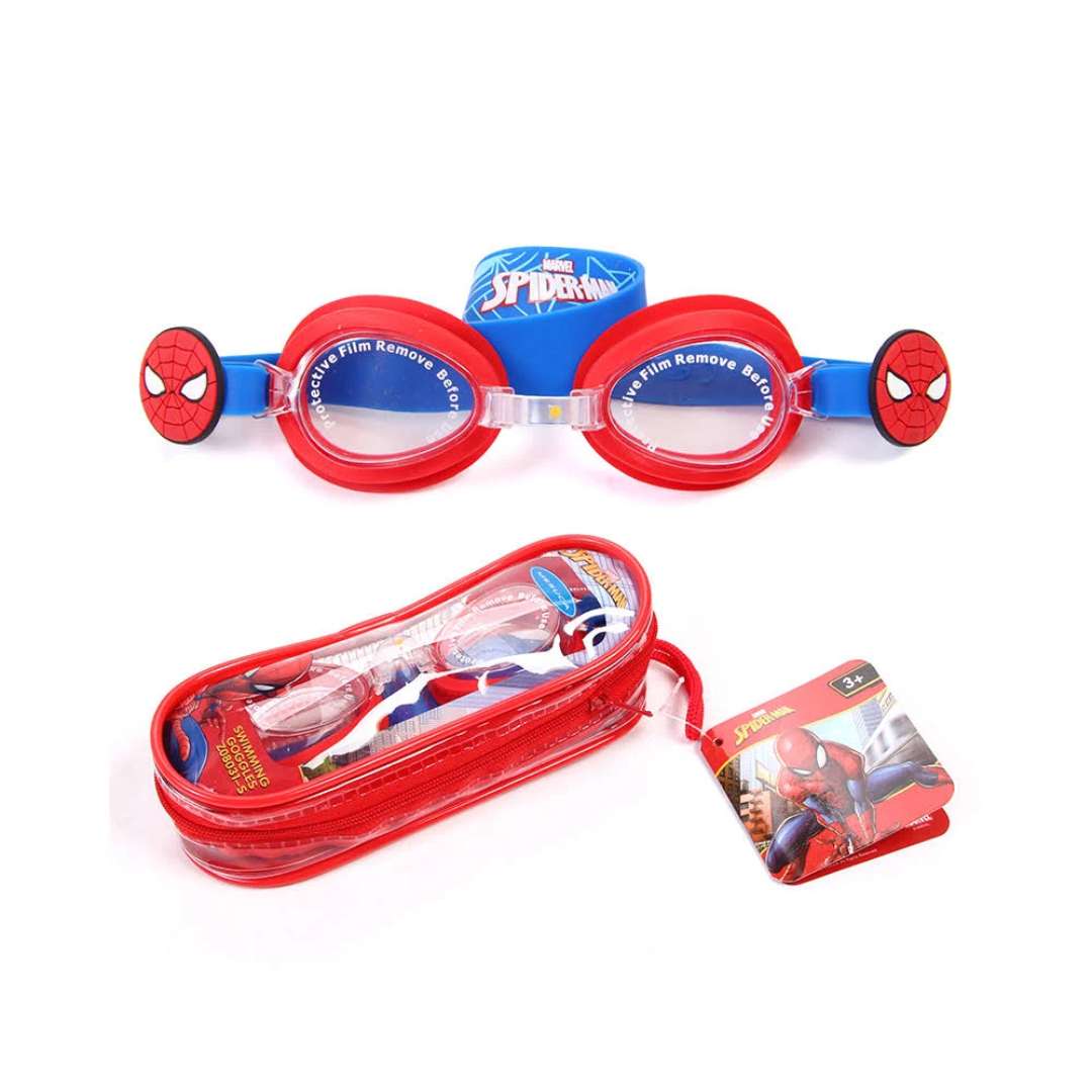 MARVEL SPIDER-MAN KIDS SWIMMING GOGGLES - RED By Mesuca -Mesuca - India - www.superherotoystore.com