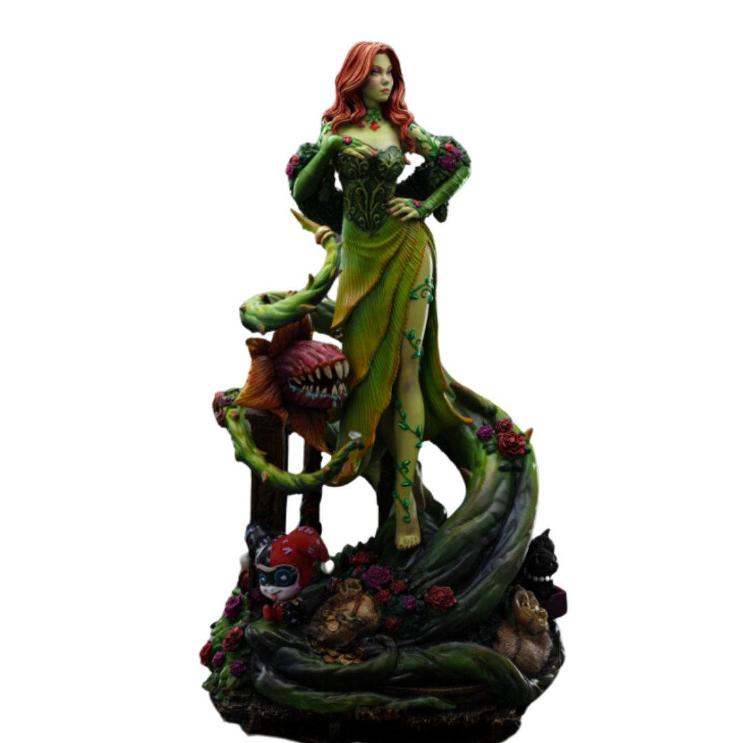 Poison Ivy (Gotham City Sirens Deluxe Statue By Iron Studios -Iron Studios - India - www.superherotoystore.com