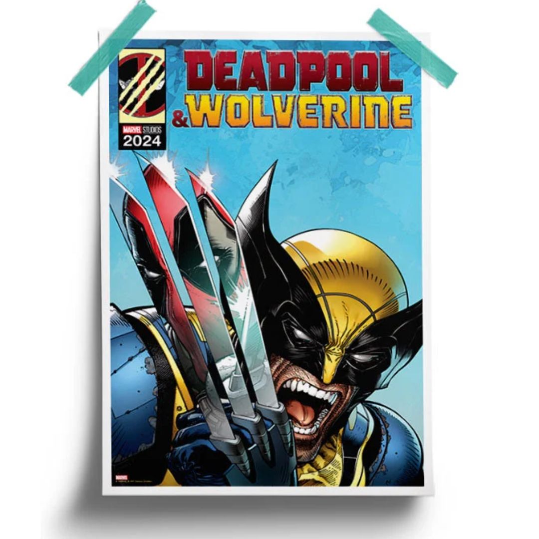 Wolverine: Mutant Clash - Marvel Official Poster -Redwolf - India - www.superherotoystore.com