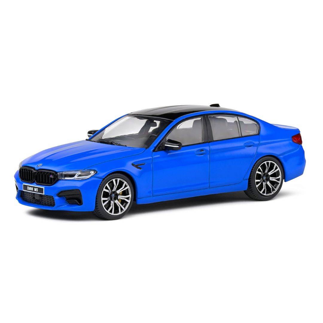 BMW M5 F19 COMPETITION BLUE 2022 1:43 scale by Solido -Solido - India - www.superherotoystore.com