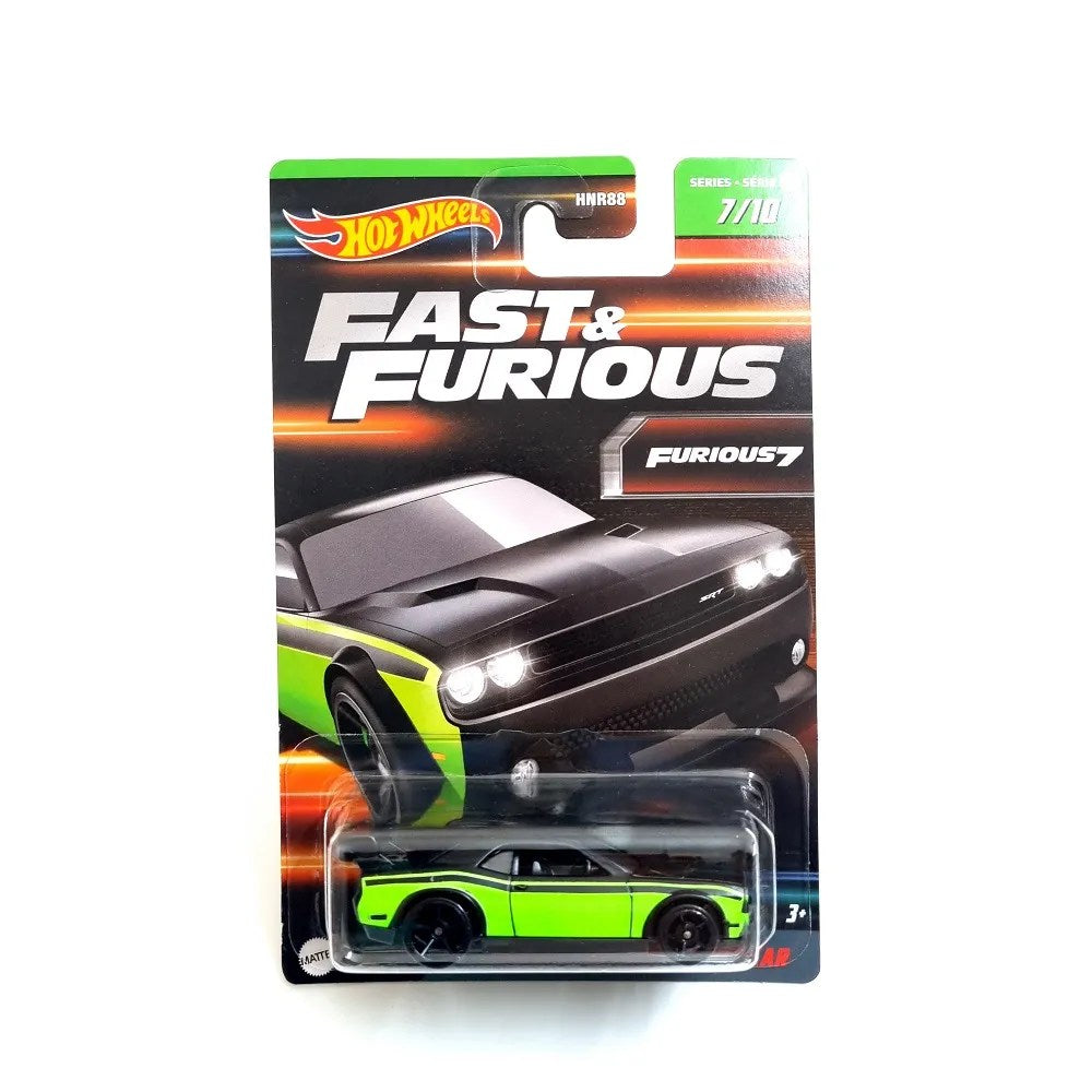 2023 Hot Wheels Fast & Furious Series 2 Dodge Challenger Drift Car #7/10