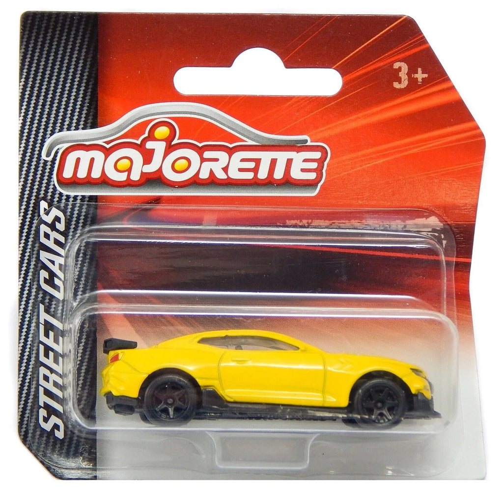 Street Cars Yellow Chevrolet Camaro 1:64 Scale Die-Cast Car by Majoret ...