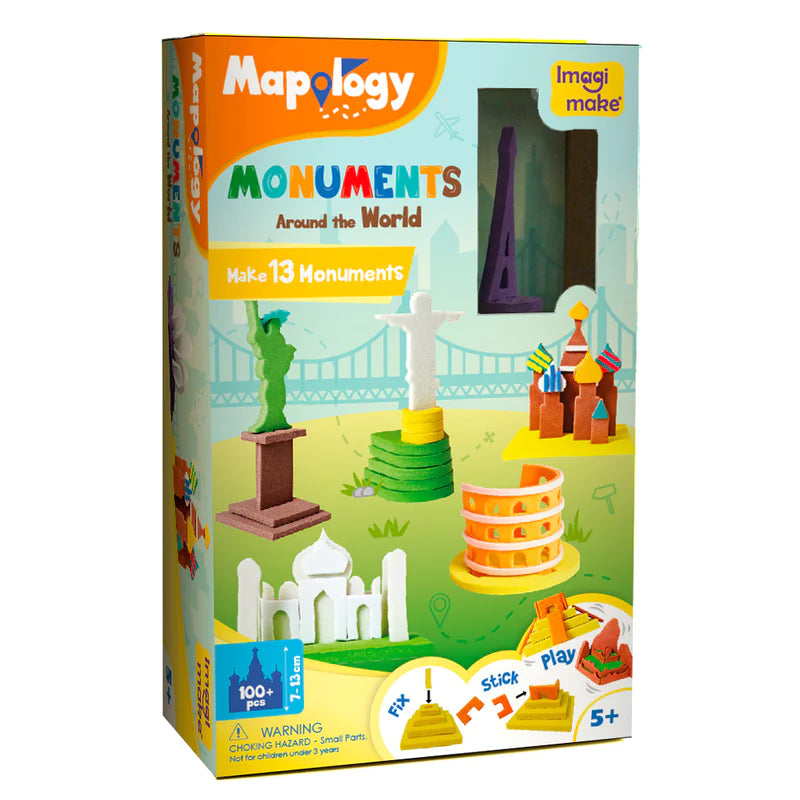 Mapology: Monuments -Imagimake - India - www.superherotoystore.com