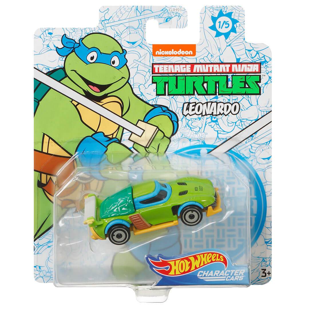 Teenage Mutant Ninja Turtles Leonardo 1:64 Scale Die-Cast Car by Hot Wheels -Hot Wheels - India - www.superherotoystore.com