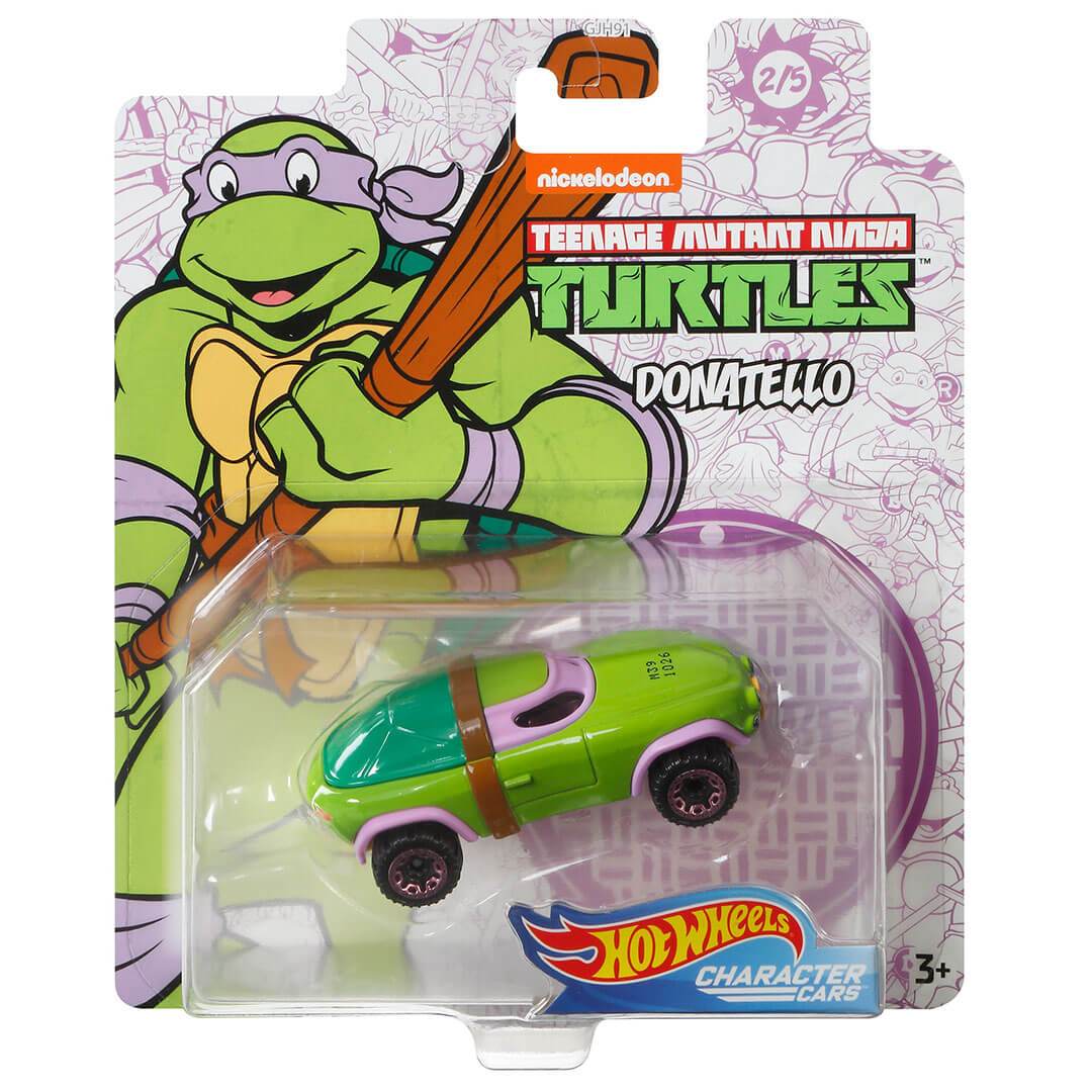 Teenage Mutant Ninja Turtles Donatello 1:64 Scale Die-Cast Car by Hot Wheels -Hot Wheels - India - www.superherotoystore.com