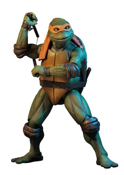 Teenage Mutant Ninja Turtles (Movie) Michelangelo 1/4th Scale Figure by Neca -NECA - India - www.superherotoystore.com