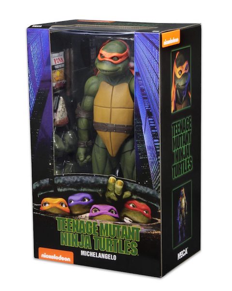 Teenage Mutant Ninja Turtles (Movie) Michelangelo 1/4th Scale Figure by Neca -NECA - India - www.superherotoystore.com