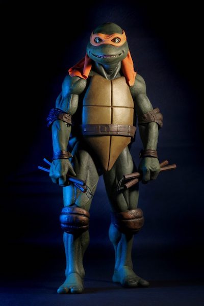 Teenage Mutant Ninja Turtles (Movie) Michelangelo 1/4th Scale Figure by Neca -NECA - India - www.superherotoystore.com