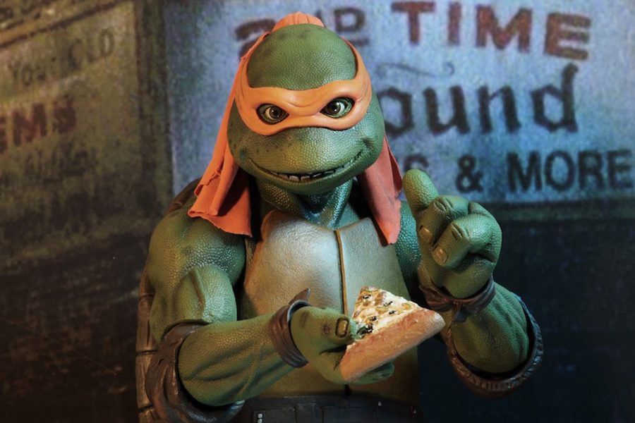 Teenage Mutant Ninja Turtles (Movie) Michelangelo 1/4th Scale Figure by Neca -NECA - India - www.superherotoystore.com