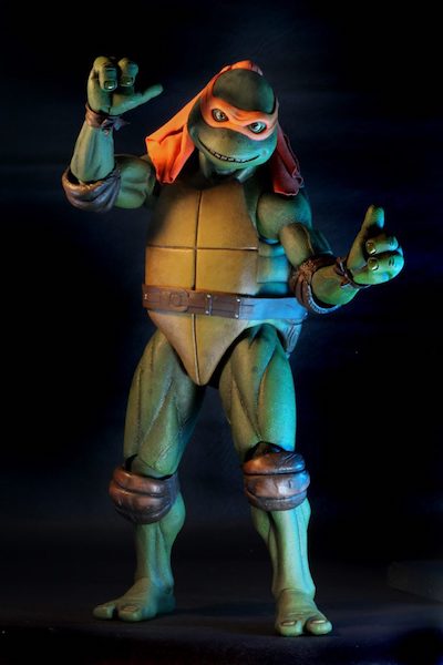 Teenage Mutant Ninja Turtles (Movie) Michelangelo 1/4th Scale Figure by Neca -NECA - India - www.superherotoystore.com