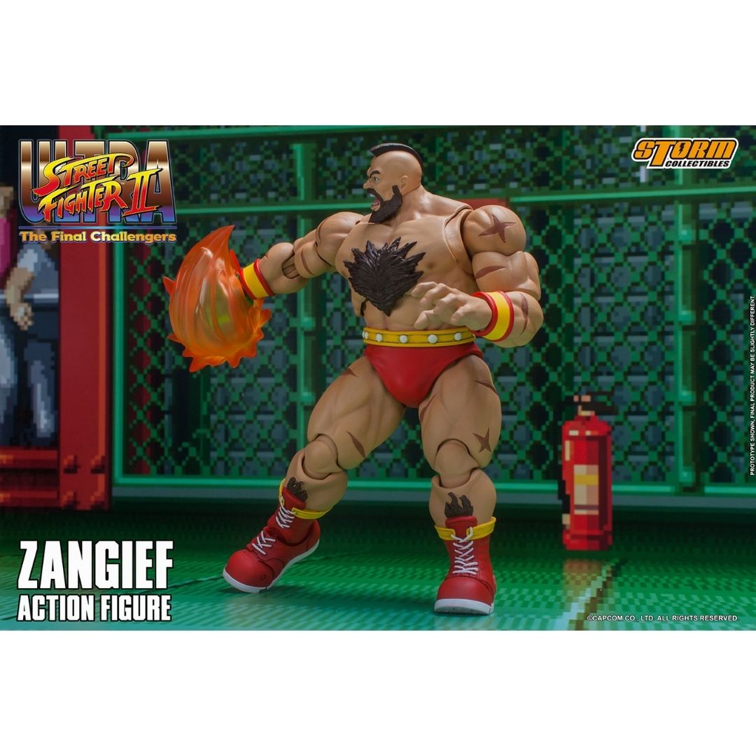 Ultra Street Fighter II: The Final Challengers Zangief 1/12 Storm  Collectibles - Sonho Geek