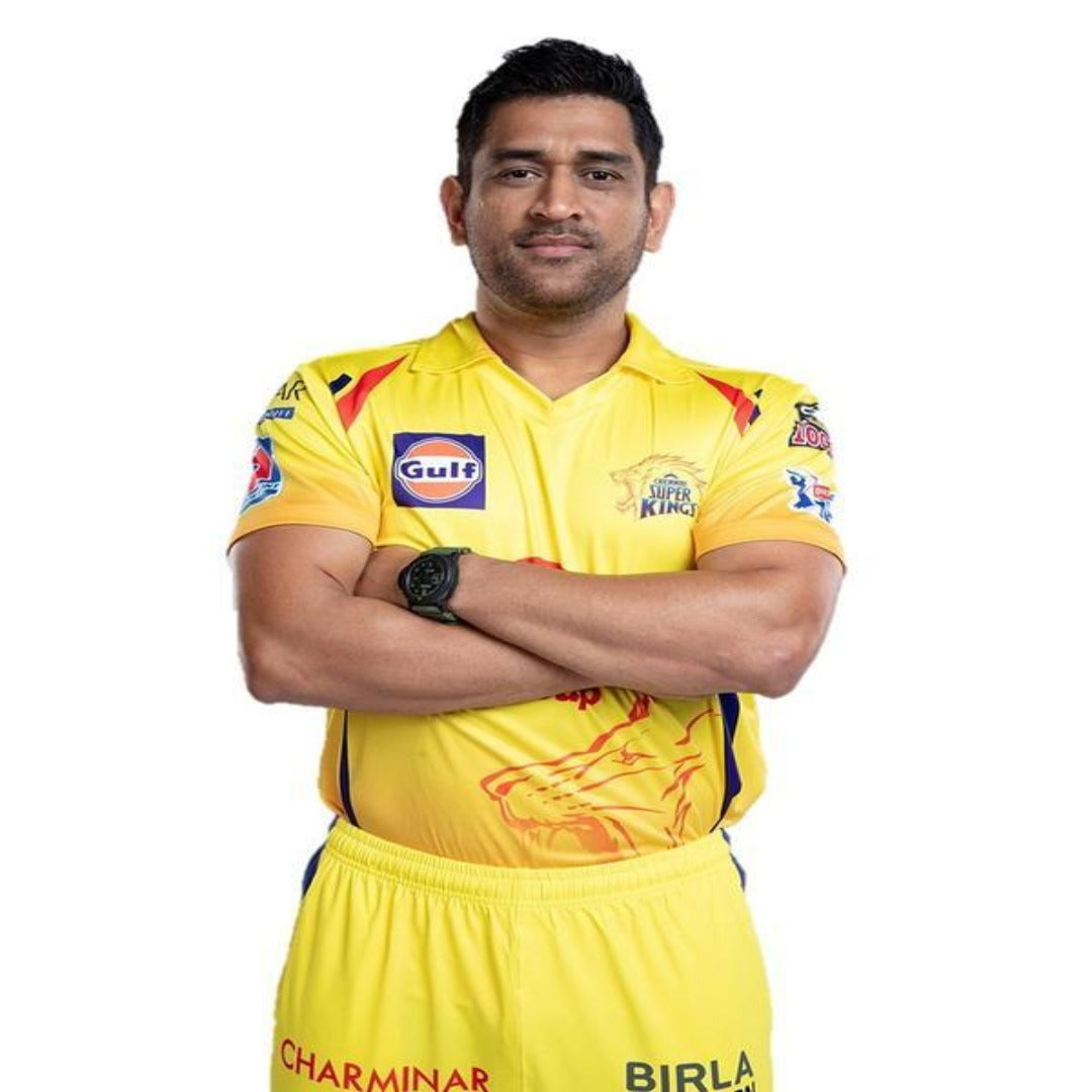 Official Chennai Super Kings (CSK) Dhoni Replica Jersey -Bigtree Entertainment - India - www.superherotoystore.com