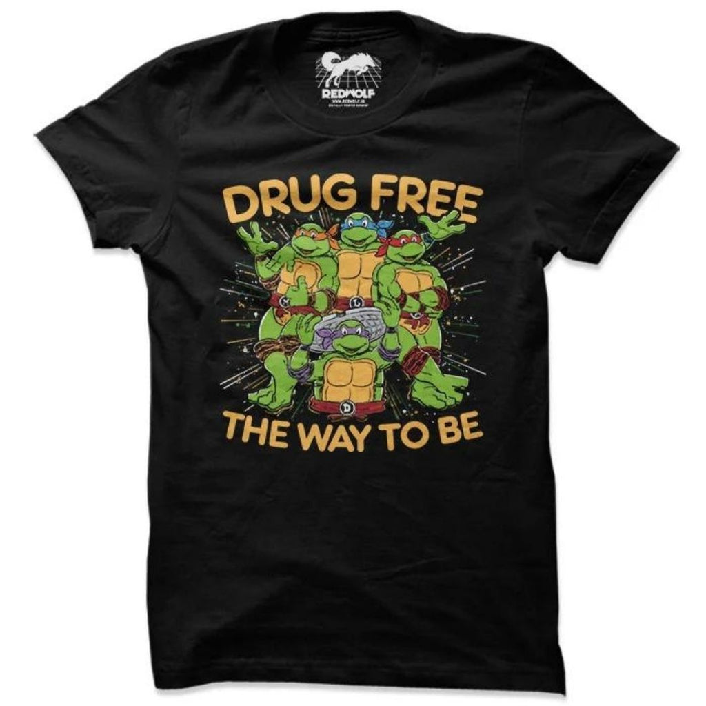 Teenage Mutant Ninja Turtles Drug Free The Way To Be Coffee