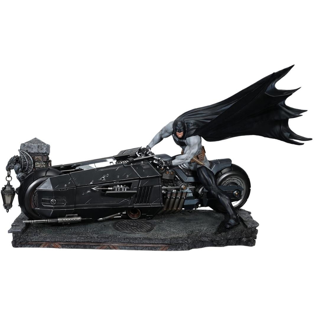 Batman: White Knight (Batcycle Edition) 1/4 Scale Statue by XM Studios