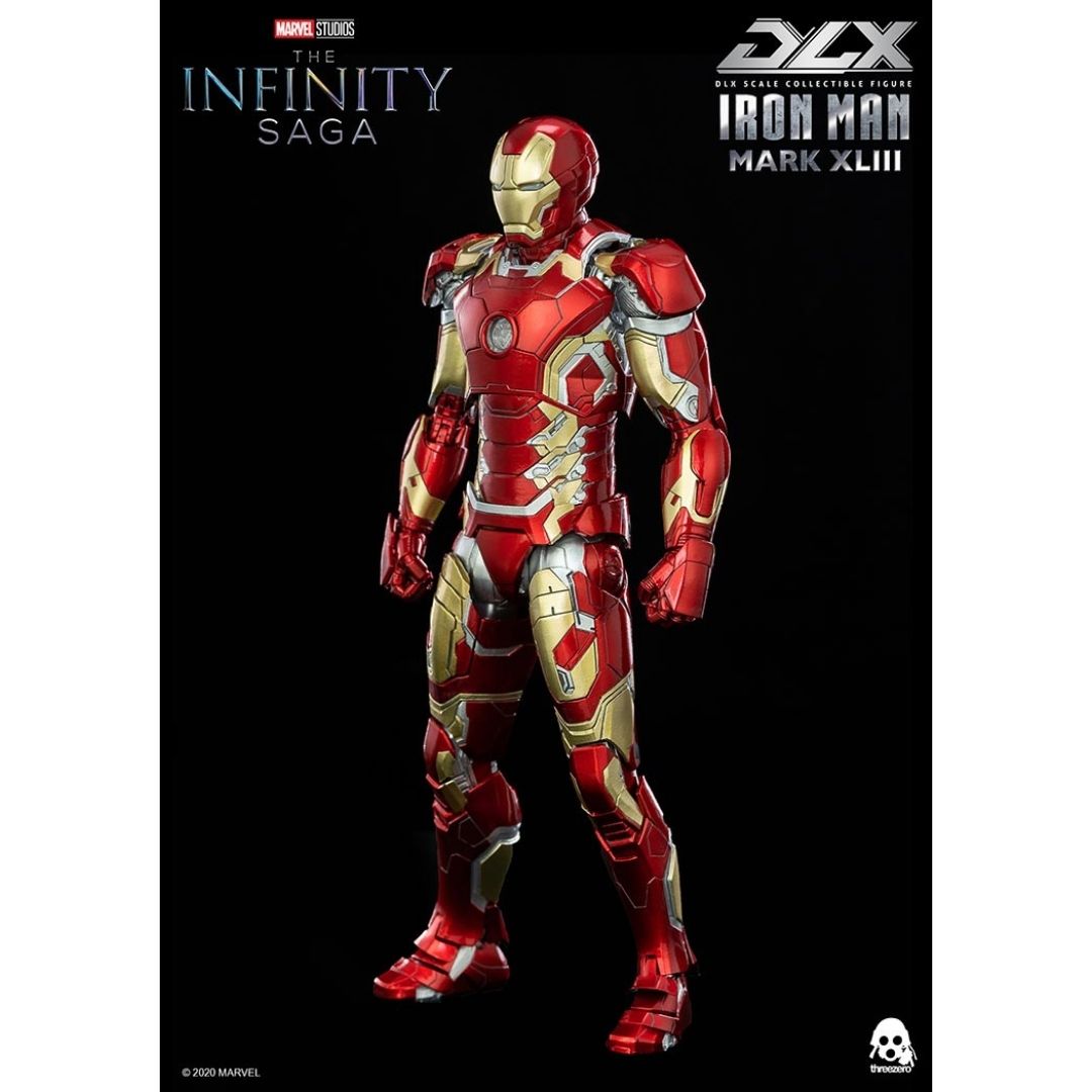 Avengers: Infinity Saga Iron Man Mark 43 1:12th Scale Collectible Figure by ThreeZero -ThreeZero - India - www.superherotoystore.com