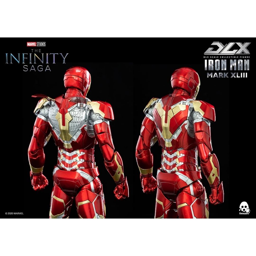 Avengers: Infinity Saga Iron Man Mark 43 1:12th Scale Collectible Figure by ThreeZero -ThreeZero - India - www.superherotoystore.com