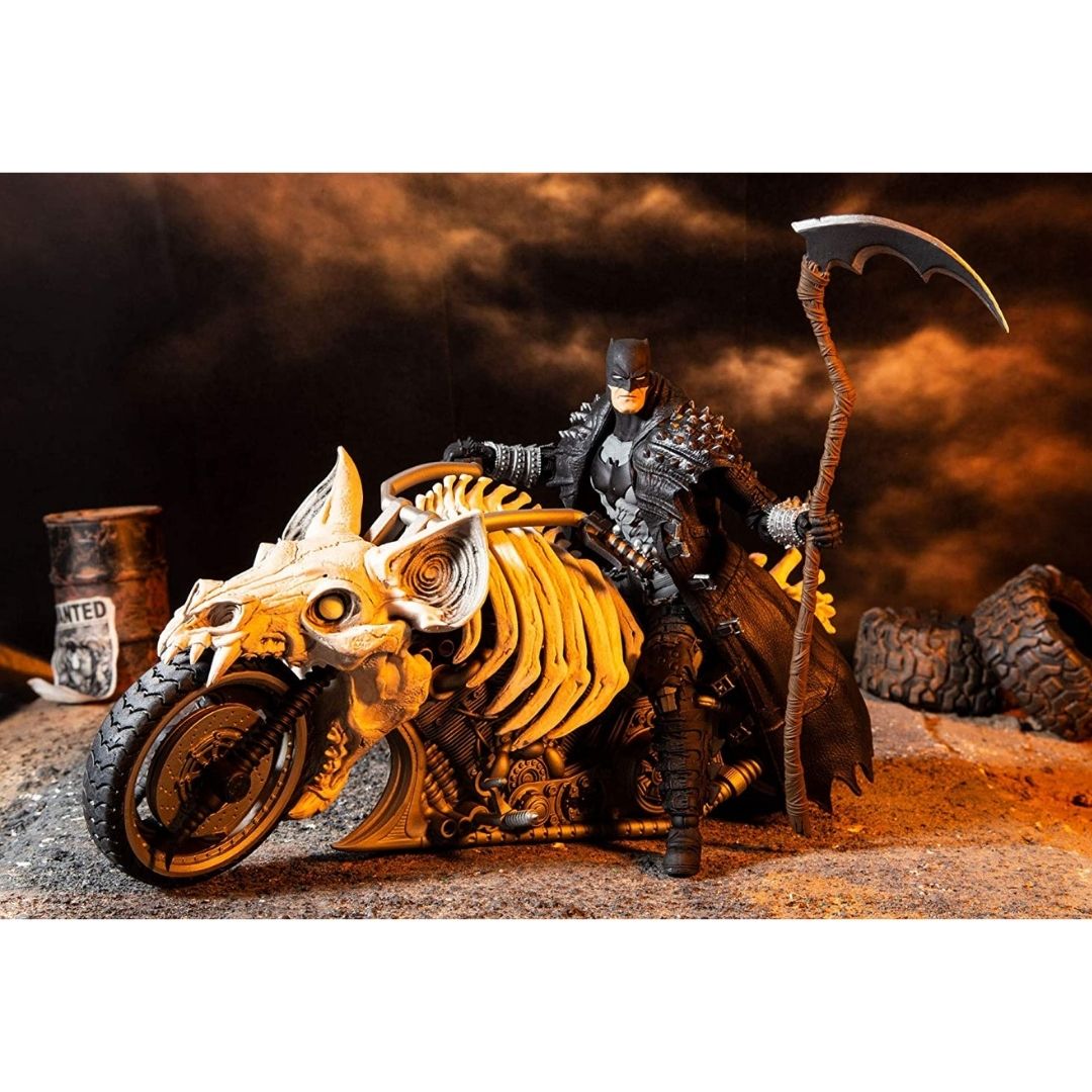 DC Multiverse Dark Nights: Death Metal Batcycle Vehicle by McFarlane Toys -McFarlane Toys - India - www.superherotoystore.com