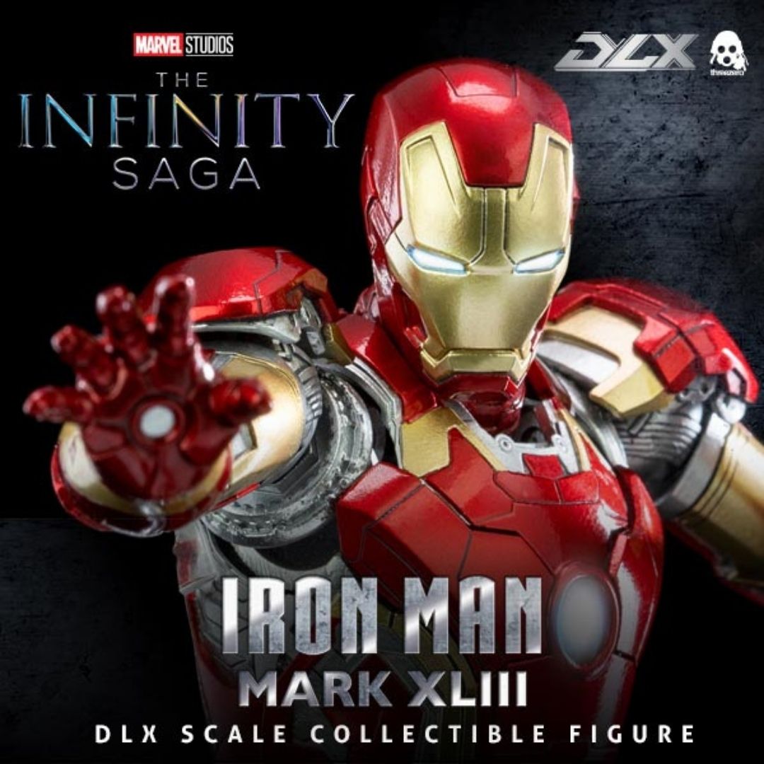 Avengers: Infinity Saga Iron Man Mark 43 1:12th Scale Collectible Figure by ThreeZero -ThreeZero - India - www.superherotoystore.com