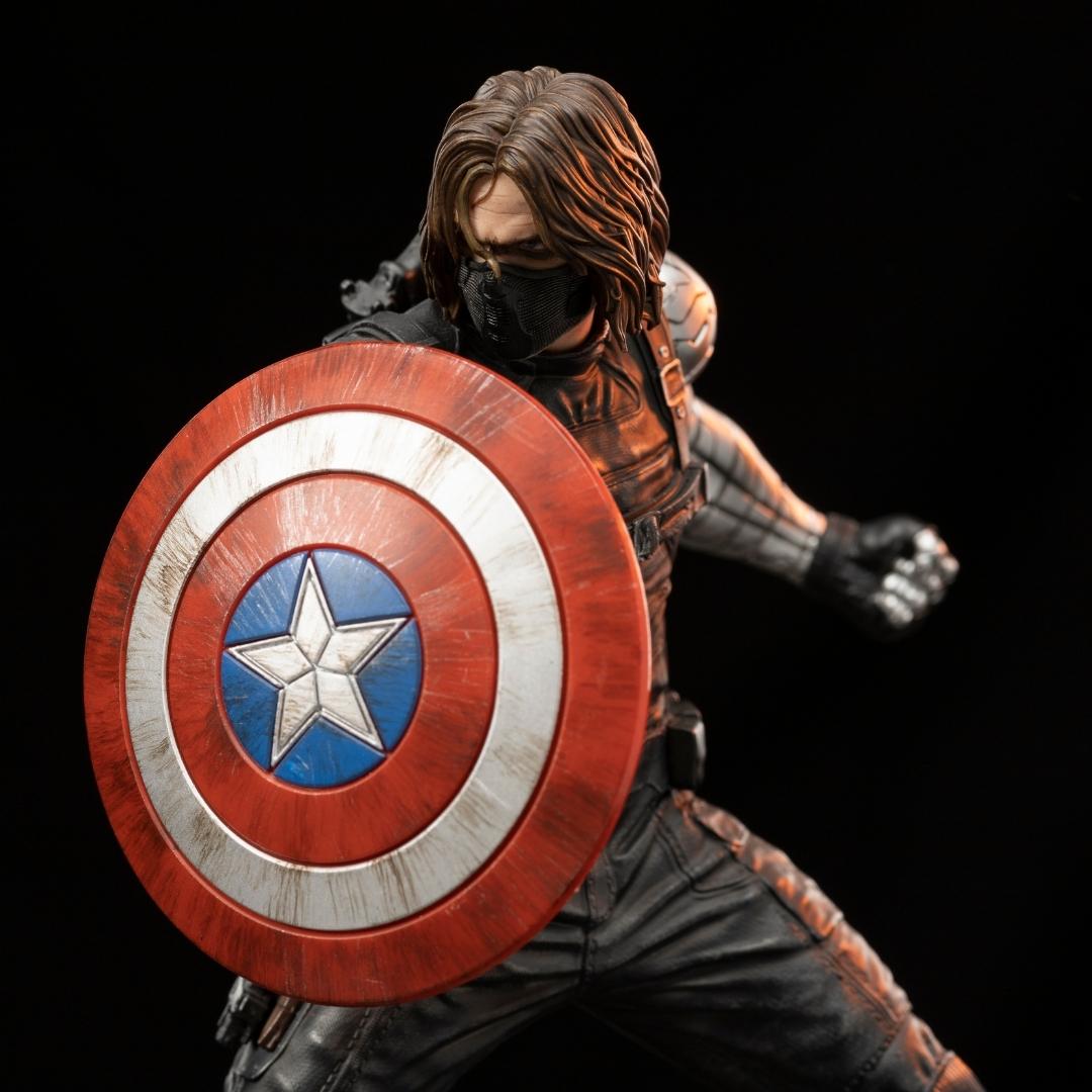 Winter Soldier Marvel Studios Infinity Saga BDS Art Scale 1/10 Statue by Iron Studios -Iron Studios - India - www.superherotoystore.com