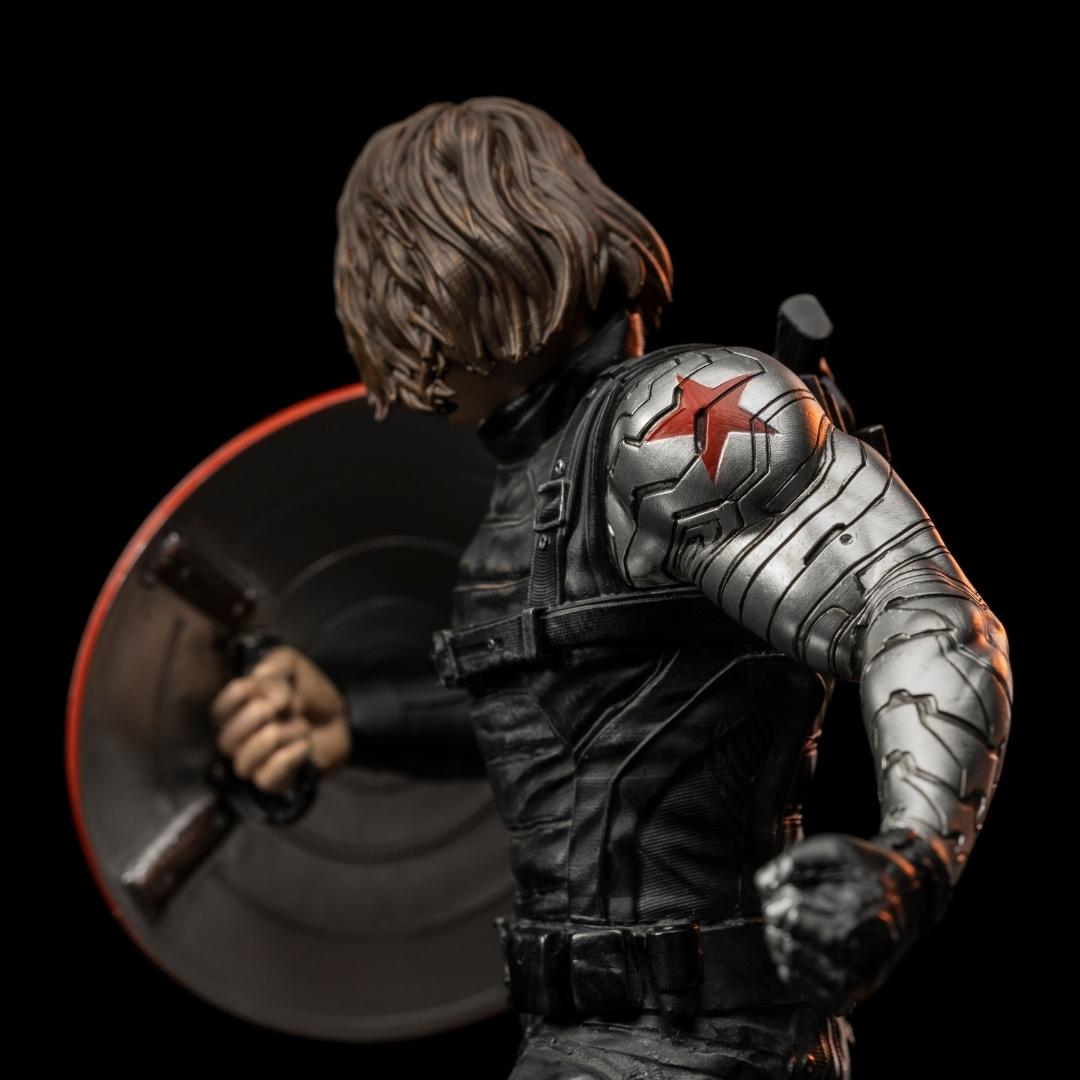 Winter Soldier Marvel Studios Infinity Saga BDS Art Scale 1/10 Statue by Iron Studios -Iron Studios - India - www.superherotoystore.com