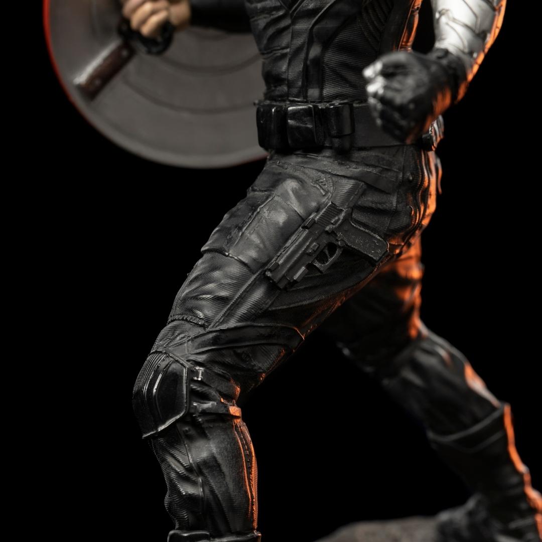 Winter Soldier Marvel Studios Infinity Saga BDS Art Scale 1/10 Statue by Iron Studios -Iron Studios - India - www.superherotoystore.com