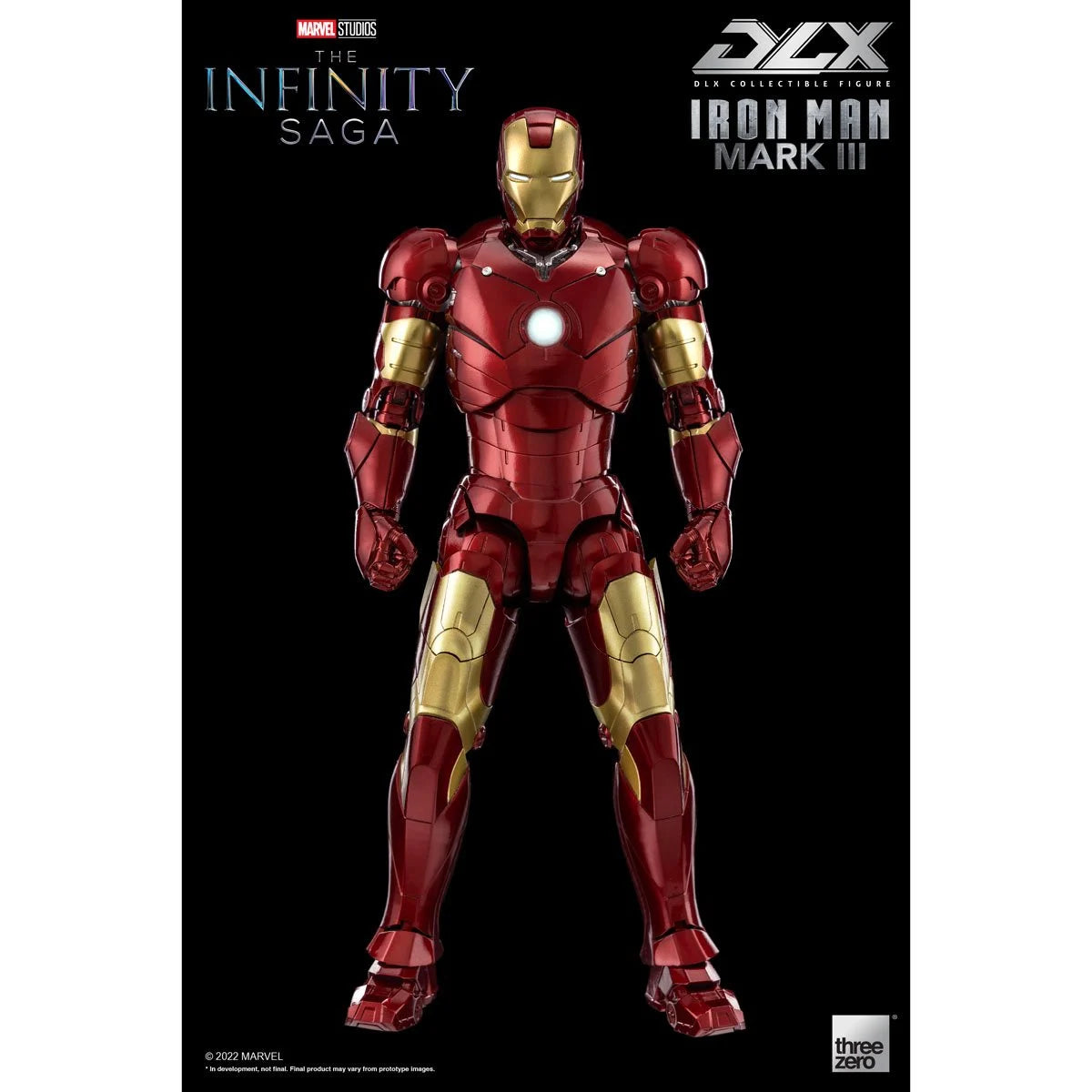 Iron Man Mark 3 Marvel The Infinity Saga DLX by Threezero -ThreeZero - India - www.superherotoystore.com