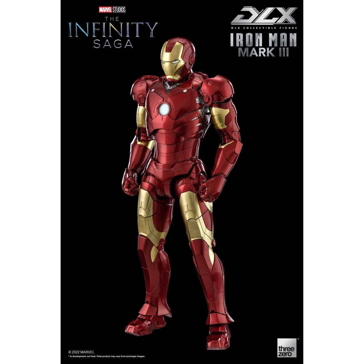 Iron Man Mark 3 Marvel The Infinity Saga DLX by Threezero -ThreeZero - India - www.superherotoystore.com