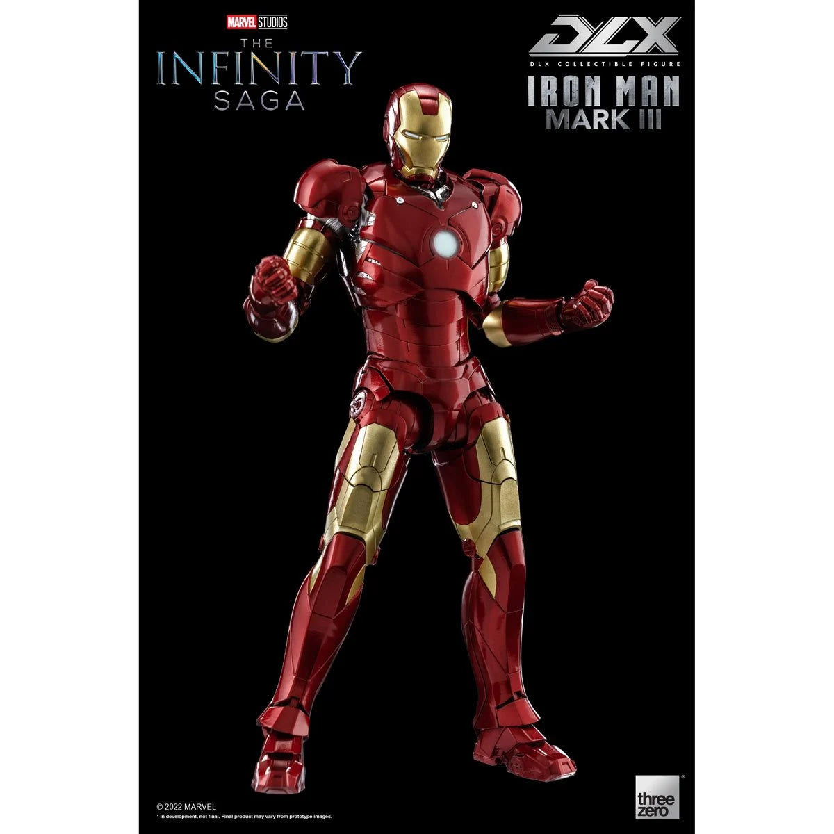 Iron Man Mark 3 Marvel The Infinity Saga DLX by Threezero -ThreeZero - India - www.superherotoystore.com