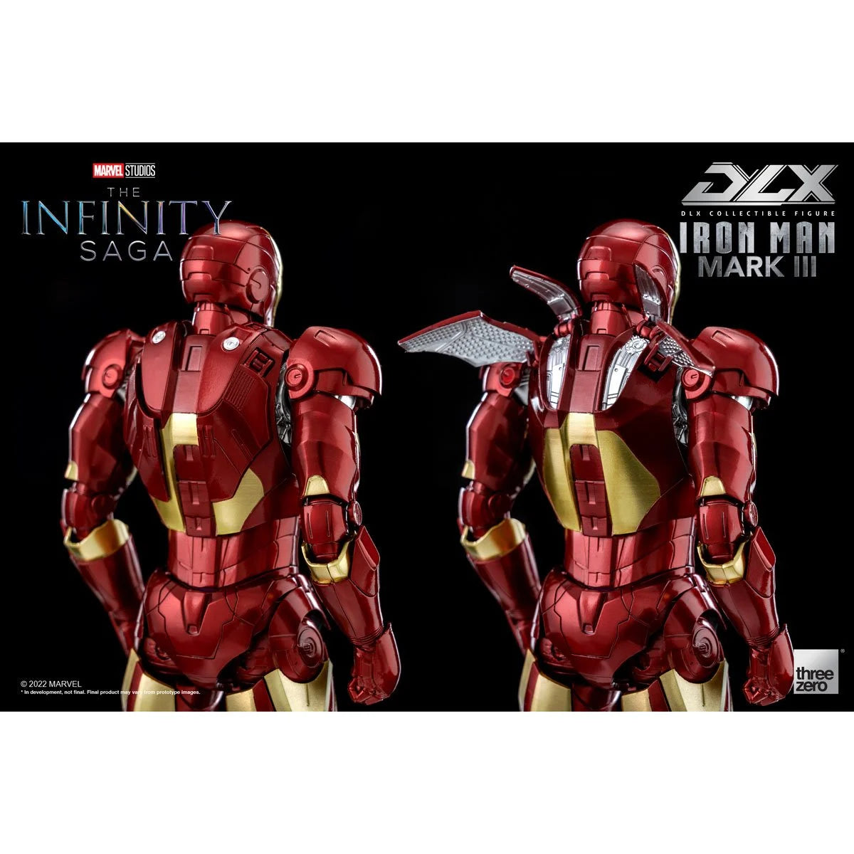 Iron Man Mark 3 Marvel The Infinity Saga DLX by Threezero -ThreeZero - India - www.superherotoystore.com