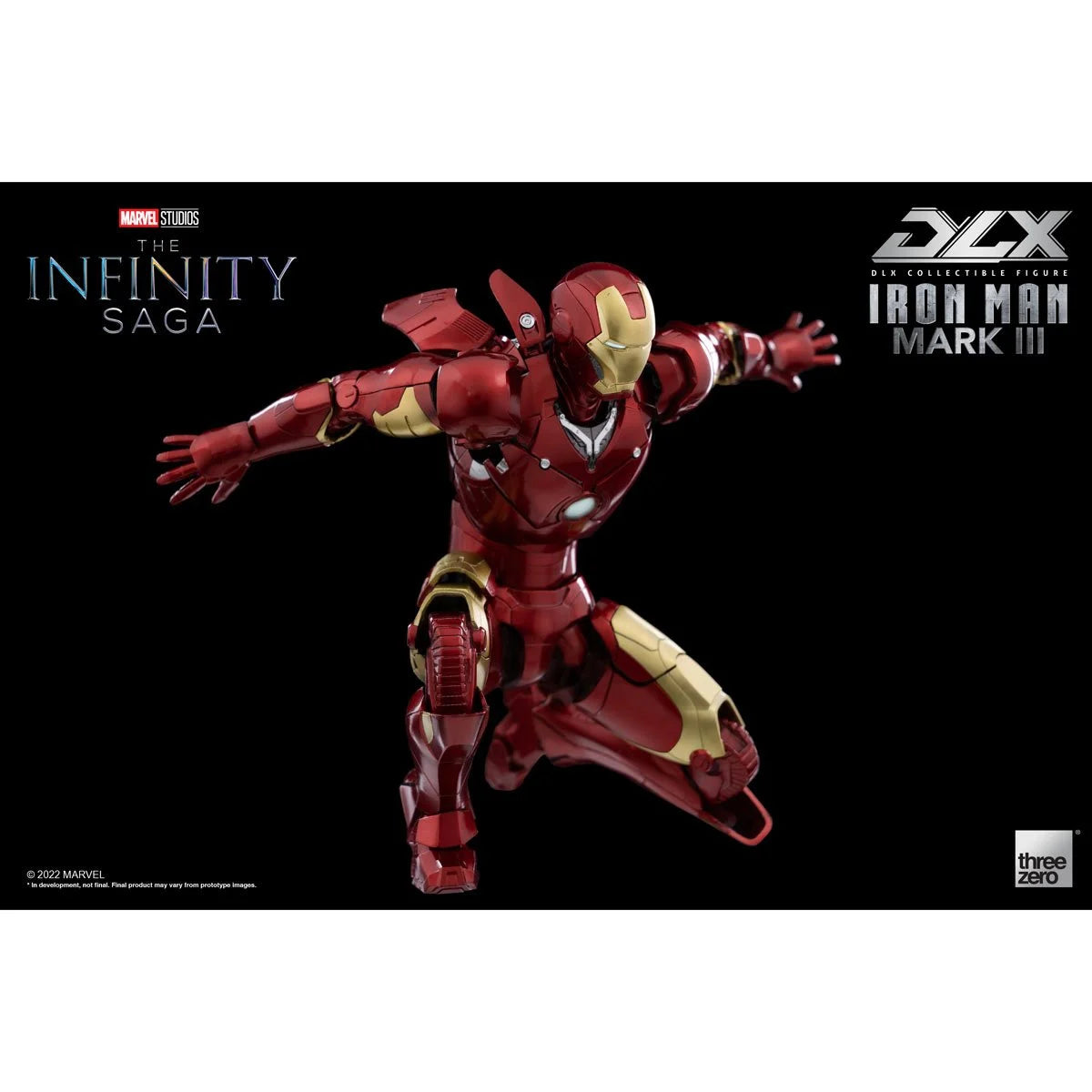 Iron Man Mark 3 Marvel The Infinity Saga DLX by Threezero -ThreeZero - India - www.superherotoystore.com