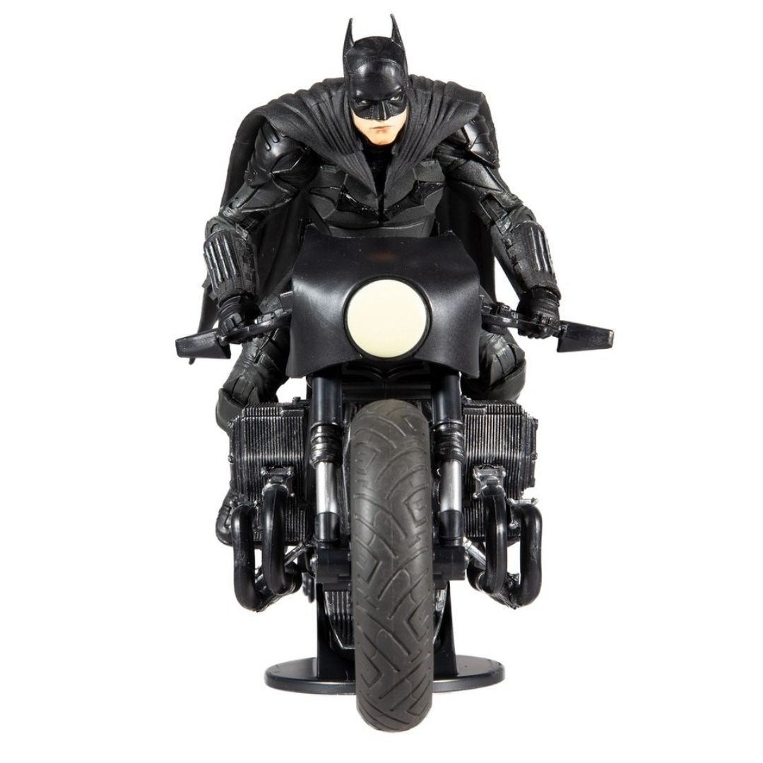 DC Comics, The Batman Batcycle RC with Batman Rider Action Figure, Official  Batman Movie Styling, Kids Toys for Boys and Girls Ages 4 and Up