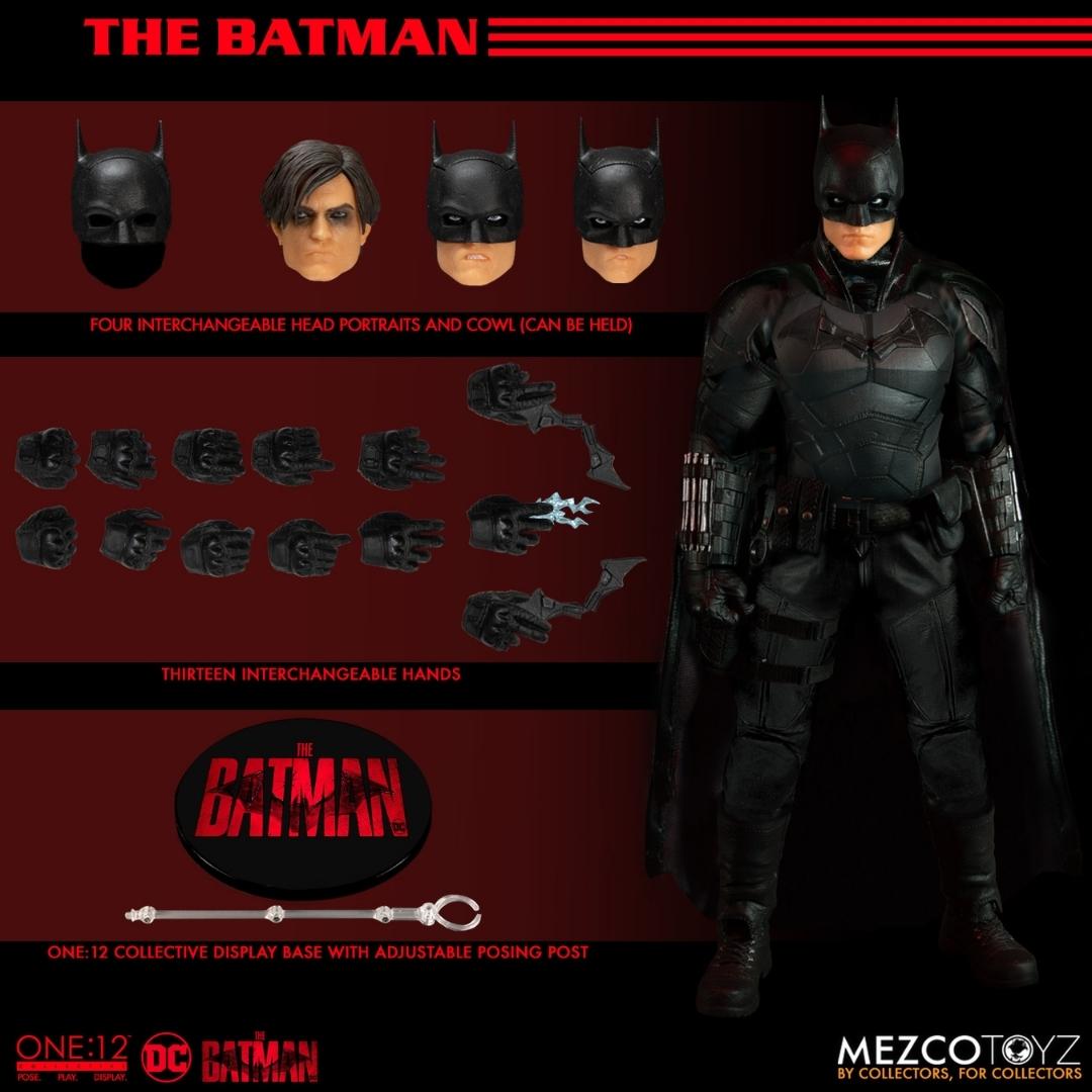 The Batman (2022) One:12 Action Figure by Mezco Toys -Mezco Toys - India - www.superherotoystore.com