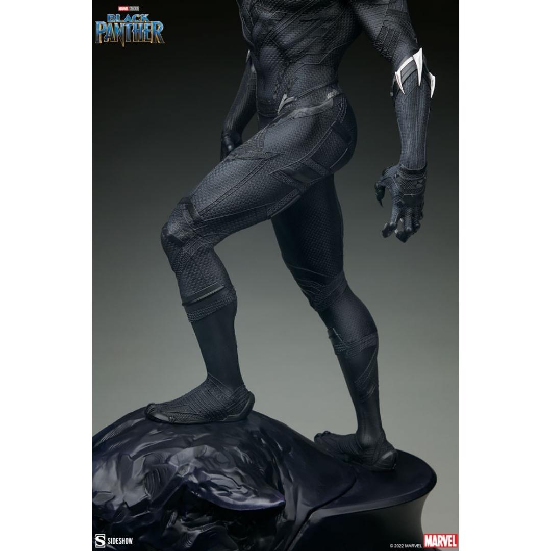 Premium Format : Black Panther Marvel Premium Format 1/4 Statue by Sideshow  Collectibles