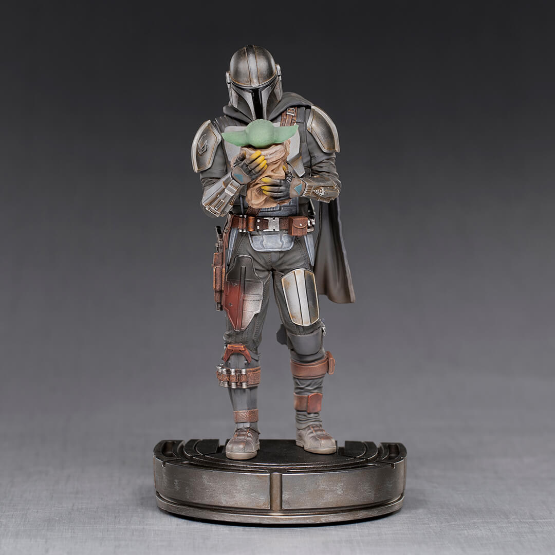 Star Wars The Mandalorian and Grogu 1/10 Scale Statue by Iron Studios