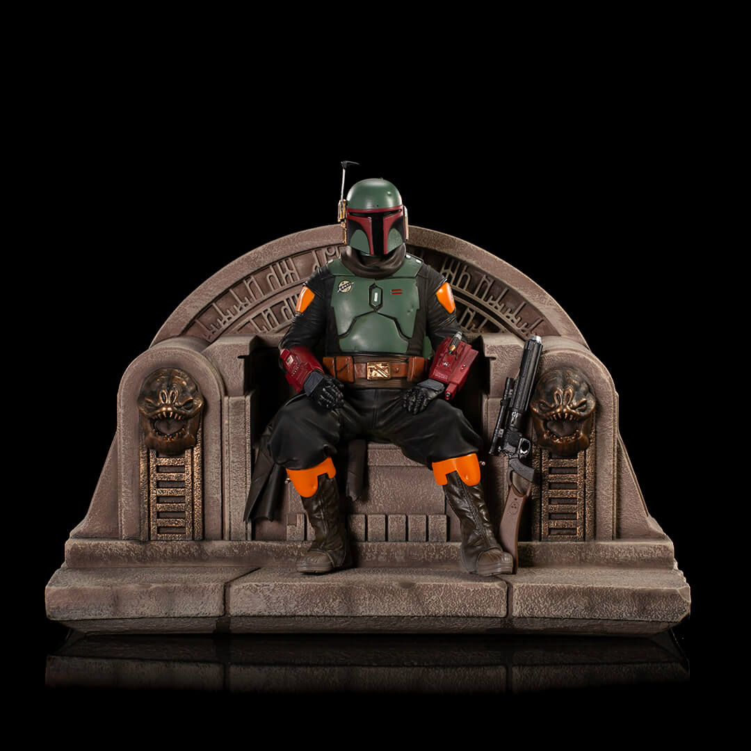 Premier Collection Figurine Boba Fett on Throne