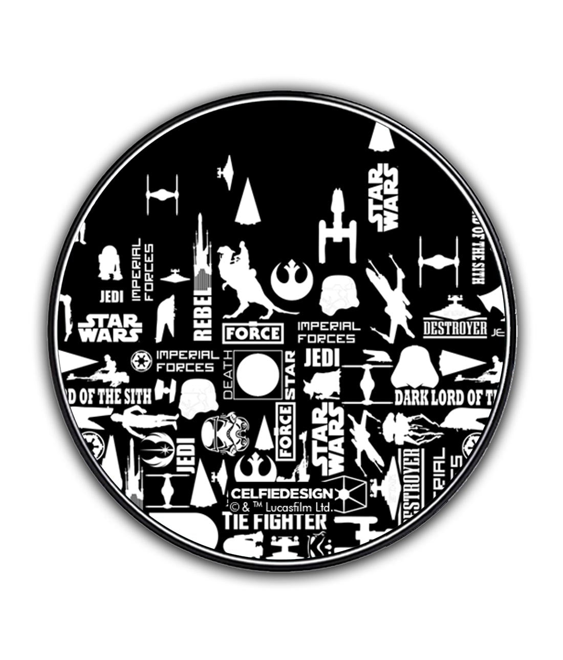 Star Wars Imperial Logo Coaster Doily