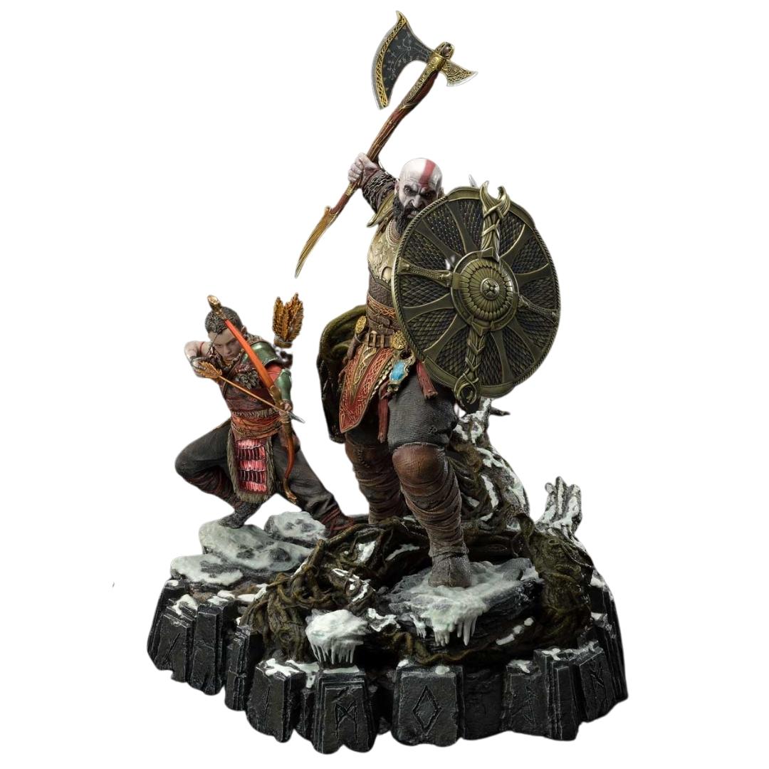 God Of War Kratos & Atreus The Valkyrie Armor Set by Prime1 Studios