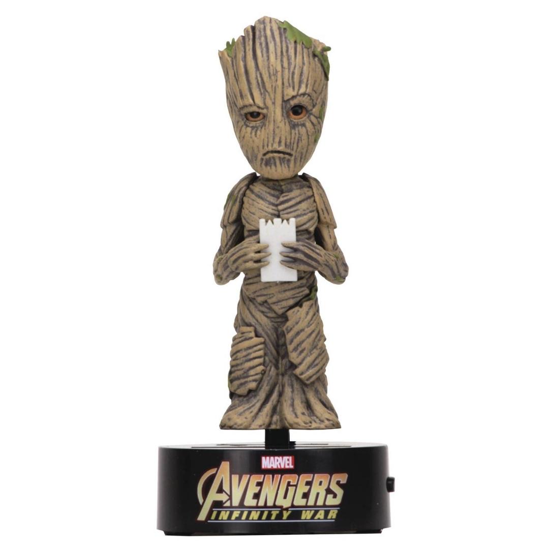 Avengers Infinity War Groot Solar Powered Body Knocker by NECA -NECA - India - www.superherotoystore.com