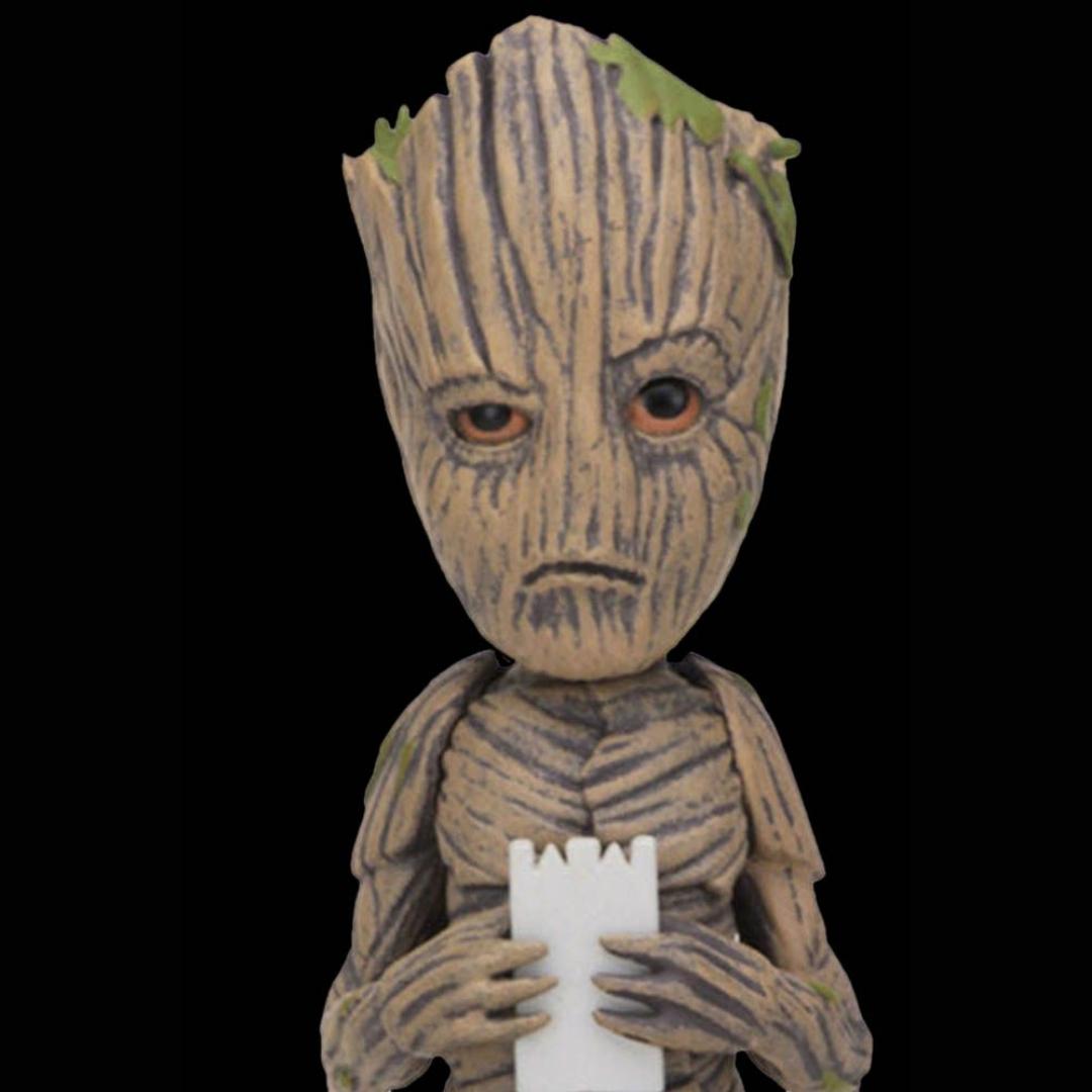 Avengers Infinity War Groot Solar Powered Body Knocker by NECA -NECA - India - www.superherotoystore.com