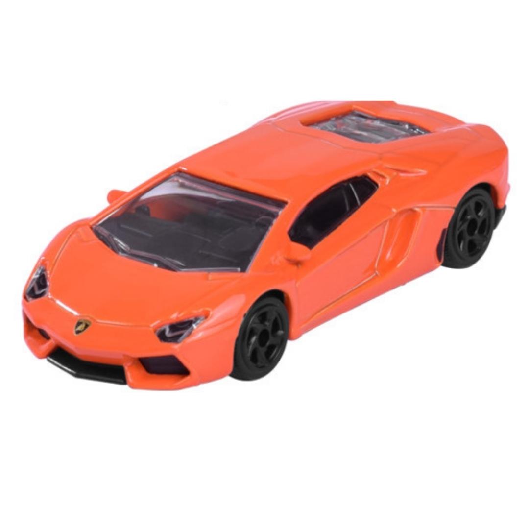 Street Cars Orange Lamborghini Aventador 1:64 Scale Die-Cast Car by Ma