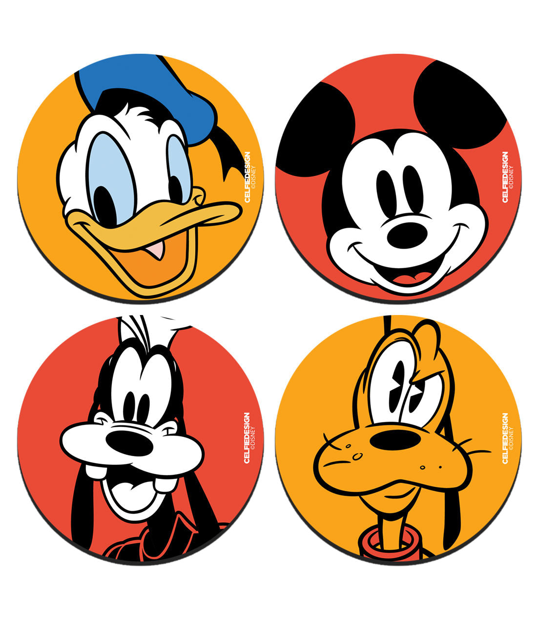 Disney Coasters Set - Mickey Mouse and Friends