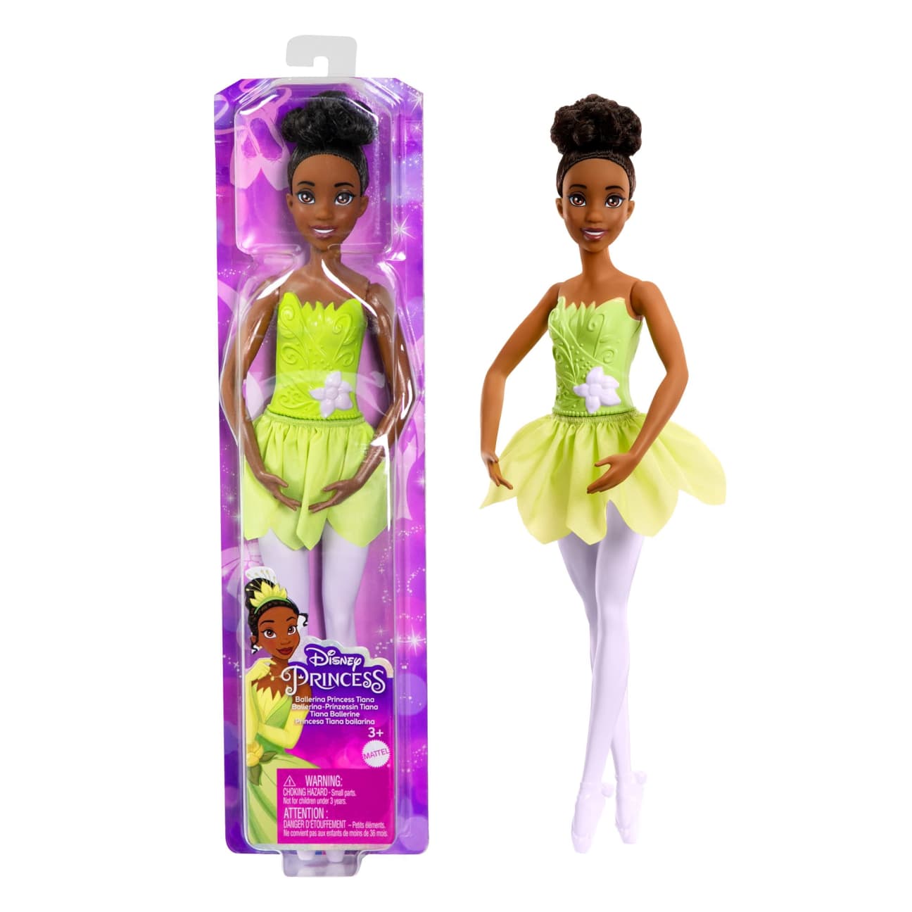 Disney Princess Toys Ballerina Tiana Doll by Mattel