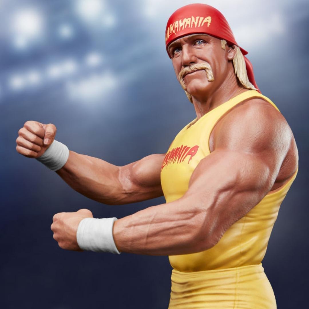 WWE Authentic Men's Red Hulk Hogan Baseball Jersey Size: Medium