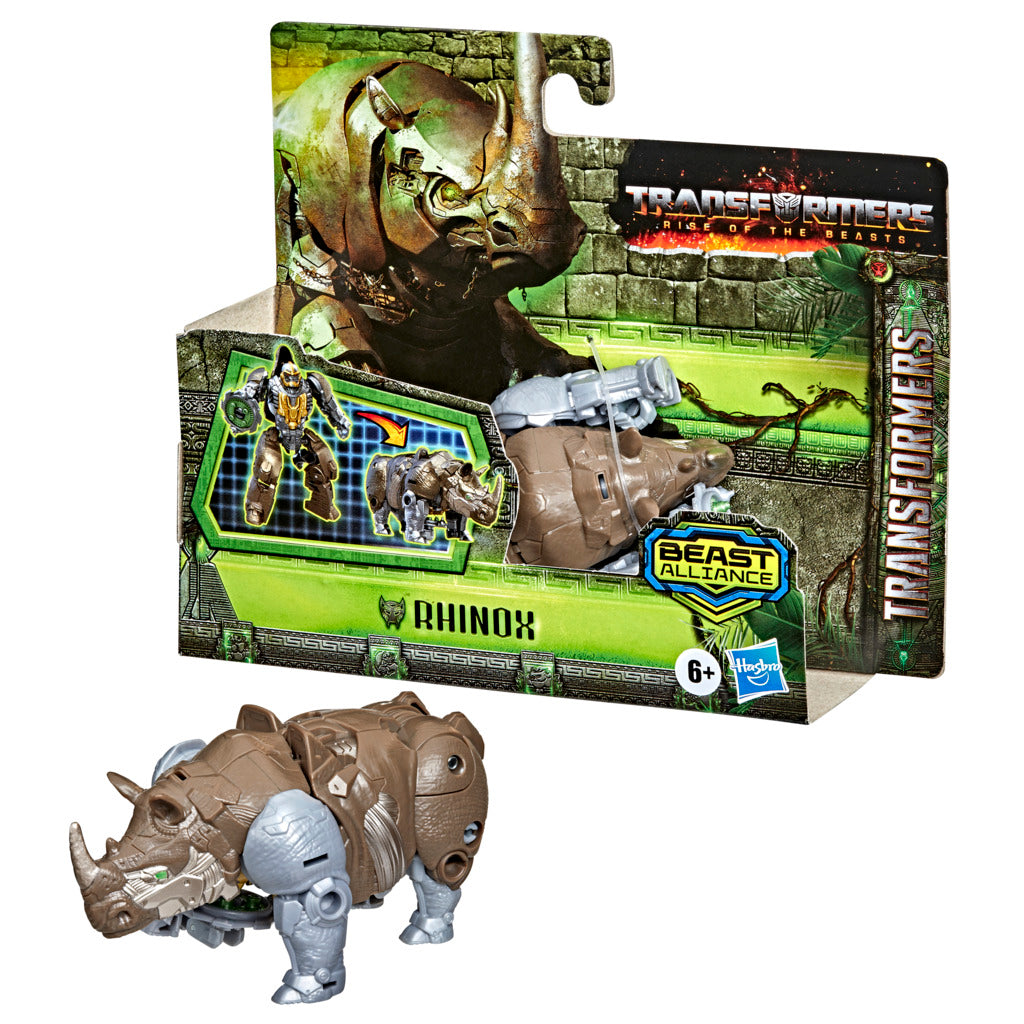 Transformers: Rise of the Beasts Beast Alliance Rhinox Action Figure by Hasbro -Hasbro - India - www.superherotoystore.com