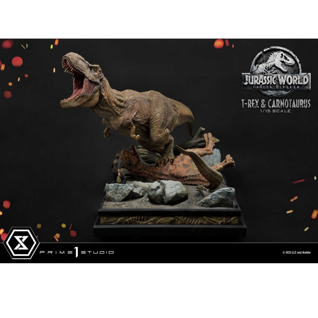 Jurassic World Fallen Kingdom: T-Rex & Carnotaurus Standard Edition Fi